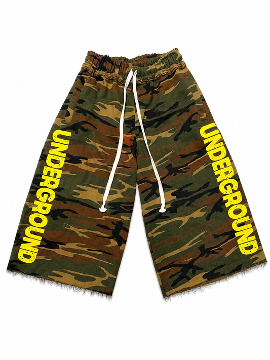 Camo 3/4 Shorts