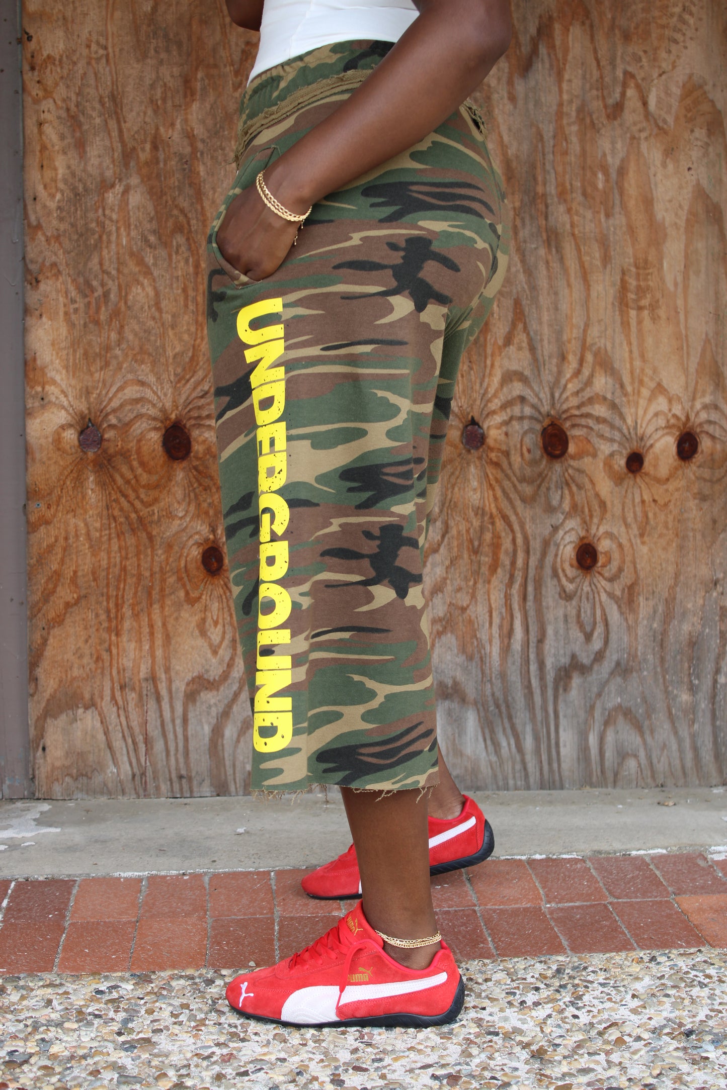 Camo 3/4 Shorts